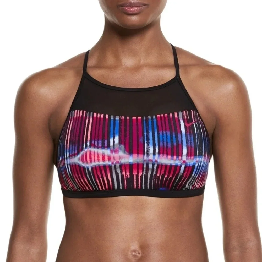 NWOT Nike Women's Electrify High-neck Bikini Top L